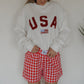 Women's Boxer Shorts | Scarlet Gingham