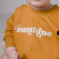 You Are My Sunshine Sweatshirt Romper - Little Joy Co.