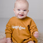 You Are My Sunshine Sweatshirt Romper - Little Joy Co.