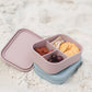 Silikon-Bento-Box – Silikon-Lunchbox – unterteilte Lunchbox für Kinder und Erwachsene