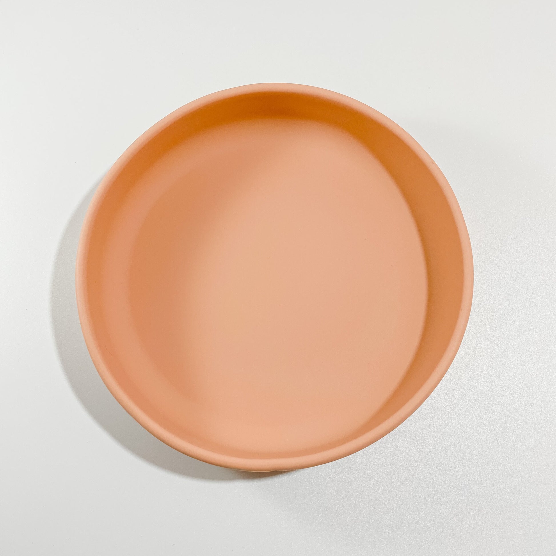 Round Silicone Suction Plate for Babies & Toddlers - Toddler Plate - Silicone Baby Plate
