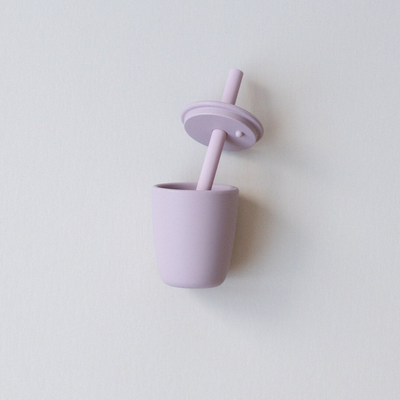 Mini Straw Cup - Silicone Straw Cup for Babies & Young Toddlers - Silicone Sippy Cup