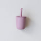 Mini Straw Cup - Silicone Straw Cup for Babies & Young Toddlers - Silicone Sippy Cup
