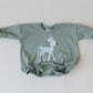 Rudolph Oversized Sweatshirt Romper