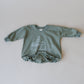 Christmas Tree Truck Oversized Sweatshirt Romper
