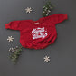 Santa Baby Oversized Sweatshirt Romper