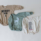 Merry Mini Oversized Sweatshirt Romper