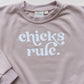 Chicks Rule Oversized Crewneck Sweatshirt