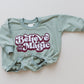 Believe in the Magic Christmas Sweatshirt Romper
