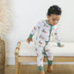 Christmas Tree-Rex Dino Bamboo Zippy Romper