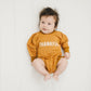 Thankful Graphic Oversized Bamboo Sweatshirt Romper