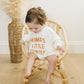 Mama's Little Turkey Thanksgiving Oversized Bamboo Sweatshirt Romper