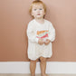 Gobble til You Wobble Thanksgiving Bamboo Sweatshirt Romper