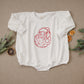 Vintage Santa Oversized Bamboo Sweatshirt Romper