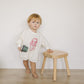Vintage Santa Oversized Bamboo Sweatshirt Romper