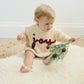 Joy Hand Embroidered Chunky Knit Sweater for Babies & Toddlers - Christmas Embroidered Baby Sweater - Baby Boy or Girl