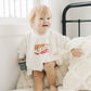 Gobble til You Wobble Thanksgiving Bamboo Sweatshirt Romper