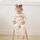 MERRY Graphic Organic Cotton 2pc Jogger Set - Baby Sweatsuit - Crewneck Sweatshirt & Pants - Christmas Baby Outfit Winter - Girl Boy Outfit