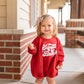 Santa Baby Oversized Sweatshirt Romper