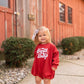 Santa Baby Oversized Sweatshirt Romper