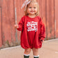 Santa Baby Oversized Sweatshirt Romper