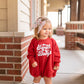 Santa Baby Oversized Sweatshirt Romper