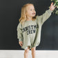 Christmas Crew Oversized Sweatshirt Romper