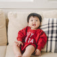 Hey Santa Oversized Sweatshirt Romper