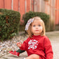 Santa Baby Oversized Sweatshirt Romper