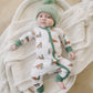 Christmas Tree-Rex Dino Bamboo Zippy Romper