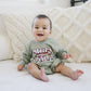 Merry and Bright Oversized Sweatshirt Romper