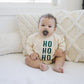 HO HO HO Christmas Oversized Sweatshirt Romper