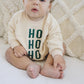 HO HO HO Christmas Oversized Sweatshirt Romper