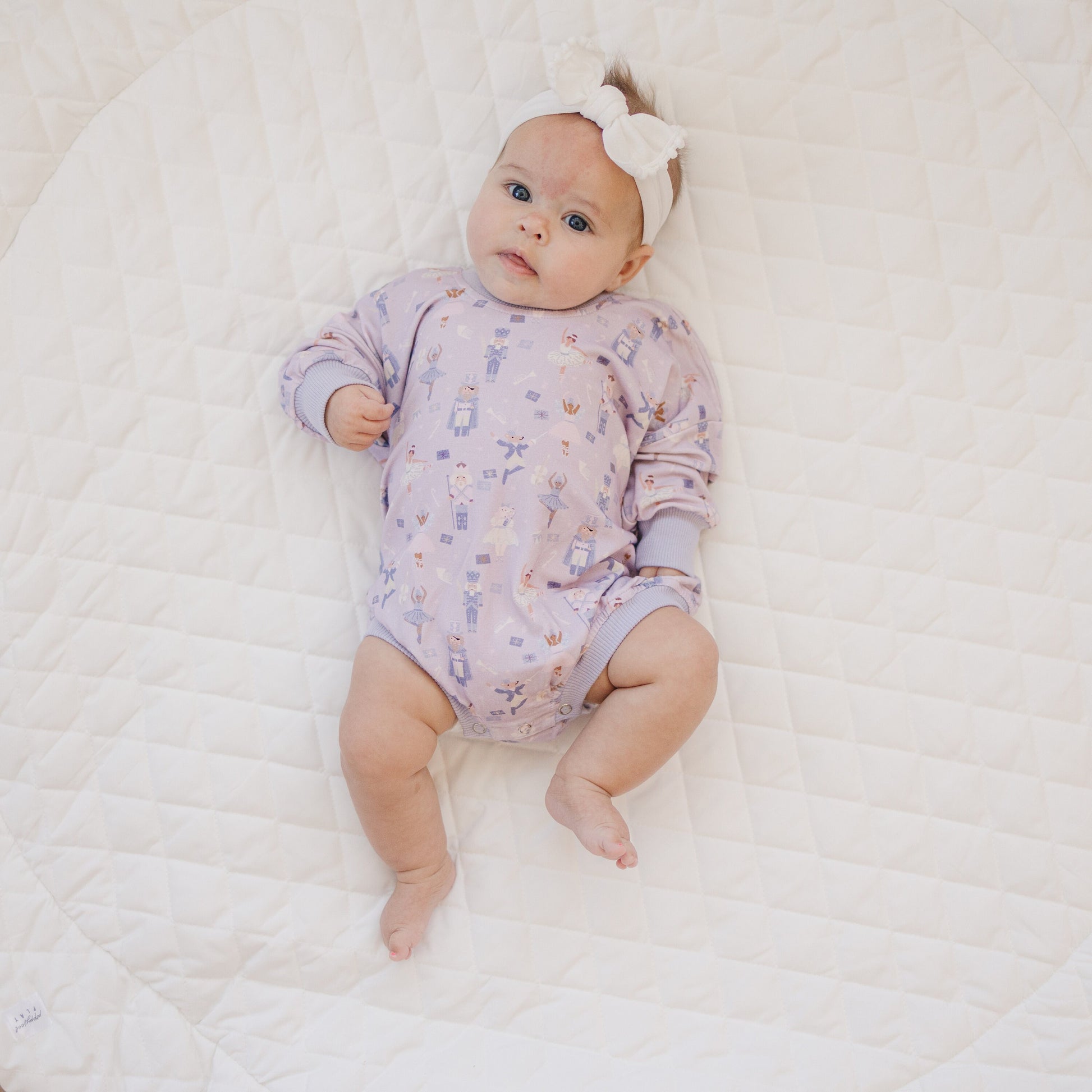 Nutcracker Bamboo Bubble Romper