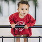 Vintage Santa Graphic Oversized Sweatshirt Romper