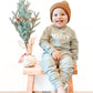 MERRY Graphic Organic Cotton Crewneck Sweatshirt - Baby Sweatshirt - Toddler Crewneck Sweatshirt - Christmas Baby Winter - Girl Boy Crew