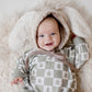 Checkered Christmas Tree Bamboo Bubble Romper