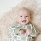Checkered Christmas Tree Bamboo Bubble Romper