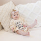 ABC I Love You Oversized Sweatshirt Romper