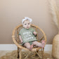MAMA'S LUCKY CHARM Oversized T-Shirt Romper - Baby Girl or Boy Bubble Romper - St. Patrick's Day Outfit - Lucky - St. Patty's Day St Paddys